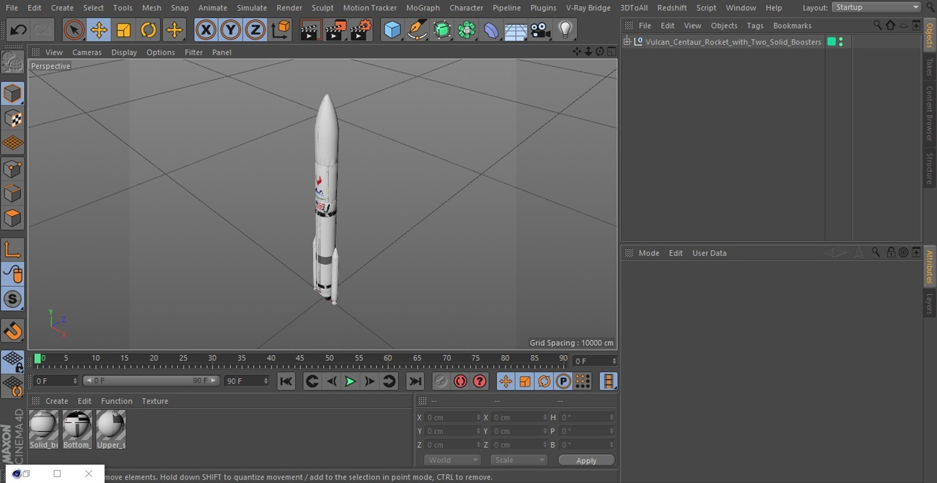 3D model Vulcan Centaur Rocket with Two Solid Boosters https://p.turbosquid.com/ts-thumb/q1/7vEDrp/T5/vulcancentaurrocketwithtwosolidboostersc4dmodel037/jpg/1709363861/1920x1080/fit_q87/026687e77223df77eb5e3e3b22dac60d60405216/vulcancentaurrocketwithtwosolidboostersc4dmodel037.jpg