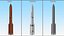 Vulcan Centaur Rocket with Two Solid Boosters