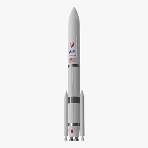Vulcan Centaur Rocket with Two Solid Boosters