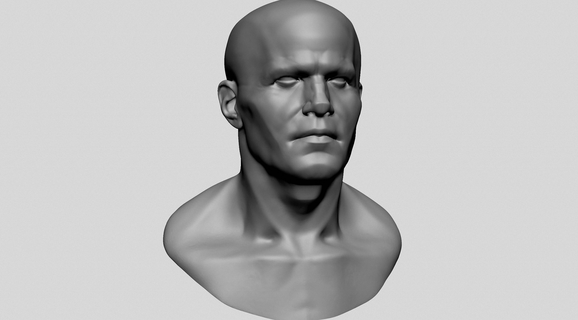 Male Head B Model - TurboSquid 1894220