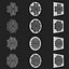 Mandala Frames Vol 23