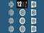 Mandala Frames Vol 23