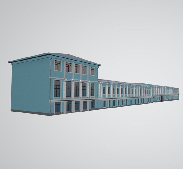 3D Building House School