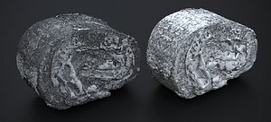 3D model SWISS ROLLS CAKE 2021
