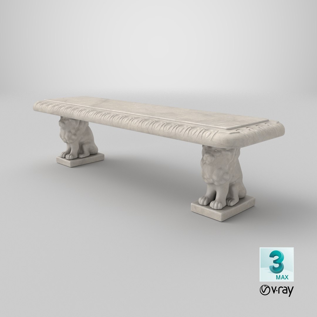 3D Roman Marble Lion Bench Small 01 https://p.turbosquid.com/ts-thumb/q1/DwcC9Q/8m/stemcell_max_vray_render/png/1713276753/1920x1080/fit_q87/885ee8d1562de36882d507c611ffcb65cf0d2670/stemcell_max_vray_render.jpg
