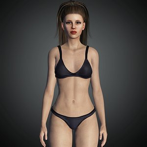 Realistic Bikini Girl Bamby