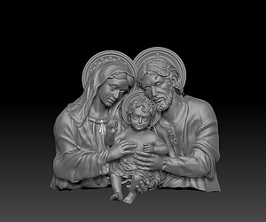 Holy Family 3D model