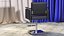 Hydraulic Barber Chair Modern Black