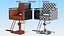 Hydraulic Barber Chair Modern Black