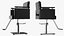 Hydraulic Barber Chair Modern Black
