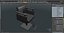 Hydraulic Barber Chair Modern Black