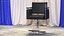Hydraulic Barber Chair Modern Black