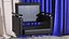 Hydraulic Barber Chair Modern Black
