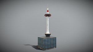 3D Kyoto Tower