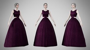 Dress 32 Velvet Plum Dream v2