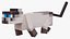 Collection de skins de chats et d'ocelots pour Minecraft : modèles 3D articulés, prêts pour le jeu en 4K PBR.