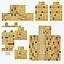Collection de skins de chats et d'ocelots pour Minecraft : modèles 3D articulés, prêts pour le jeu en 4K PBR.