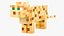 Collection de skins de chats et d'ocelots pour Minecraft : modèles 3D articulés, prêts pour le jeu en 4K PBR.