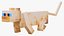 Collection de skins de chats et d'ocelots pour Minecraft : modèles 3D articulés, prêts pour le jeu en 4K PBR.