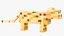 Collection de skins de chats et d'ocelots pour Minecraft : modèles 3D articulés, prêts pour le jeu en 4K PBR.