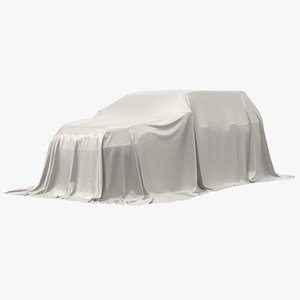 cover car suv 3D model