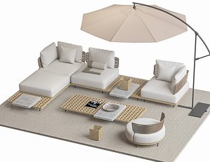 Camping Patio Furniture Outdoor sofa Beach Umbrella