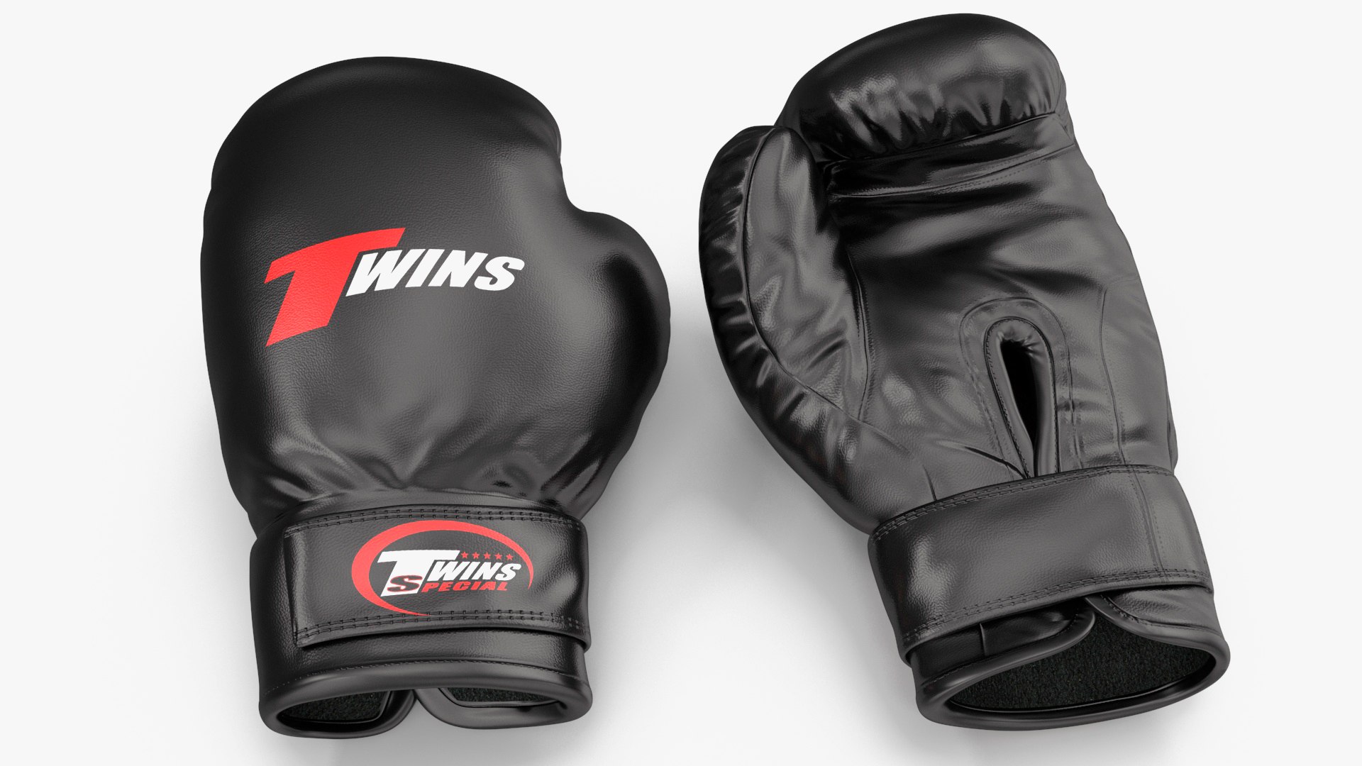 Twins Boxing Gloves 3D model preview