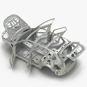 SUV Frame Rigged for Maya