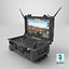 UAV Drone Ground Remote Control Station PBR 3D model