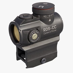 Collimator Sight RDS-CC Red-Dot Kalashnikov 3D
