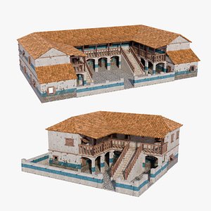Asset Pack Vol 4 - Modular Ancient Greek Poor House