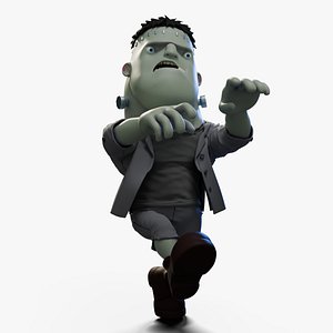 3D Frankenstein Toon