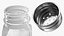 Square Glass Salt Shaker