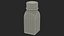 Square Glass Salt Shaker