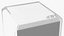 Square Glass Salt Shaker