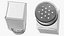 Square Glass Salt Shaker