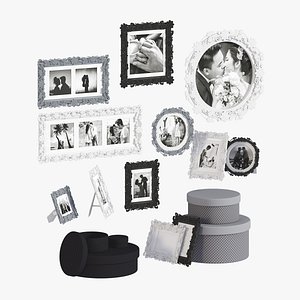 L3DV05G05 - photo frames boxes set