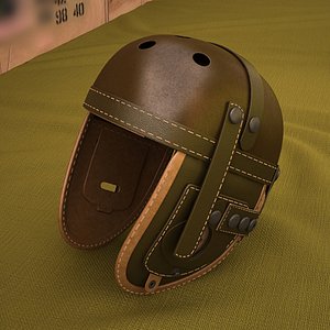 坦克头盔ww2 3D模型
