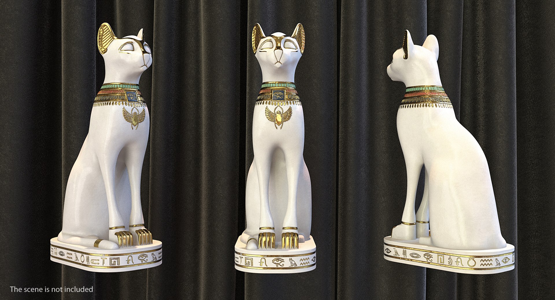egyptian cat statue white 3D model https://p.turbosquid.com/ts-thumb/q1/o04DxW/hDE6gTL1/egyptiancatstatuewhitec4dmodel002/jpg/1560827530/1920x1080/fit_q87/88ab47b821e22d556754240441b048e015a83d94/egyptiancatstatuewhitec4dmodel002.jpg