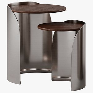 Xireisa Nesting Side Tables 3D model