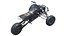 020-Trike-Quad-ATV-Bike-low poly game ready 3d model