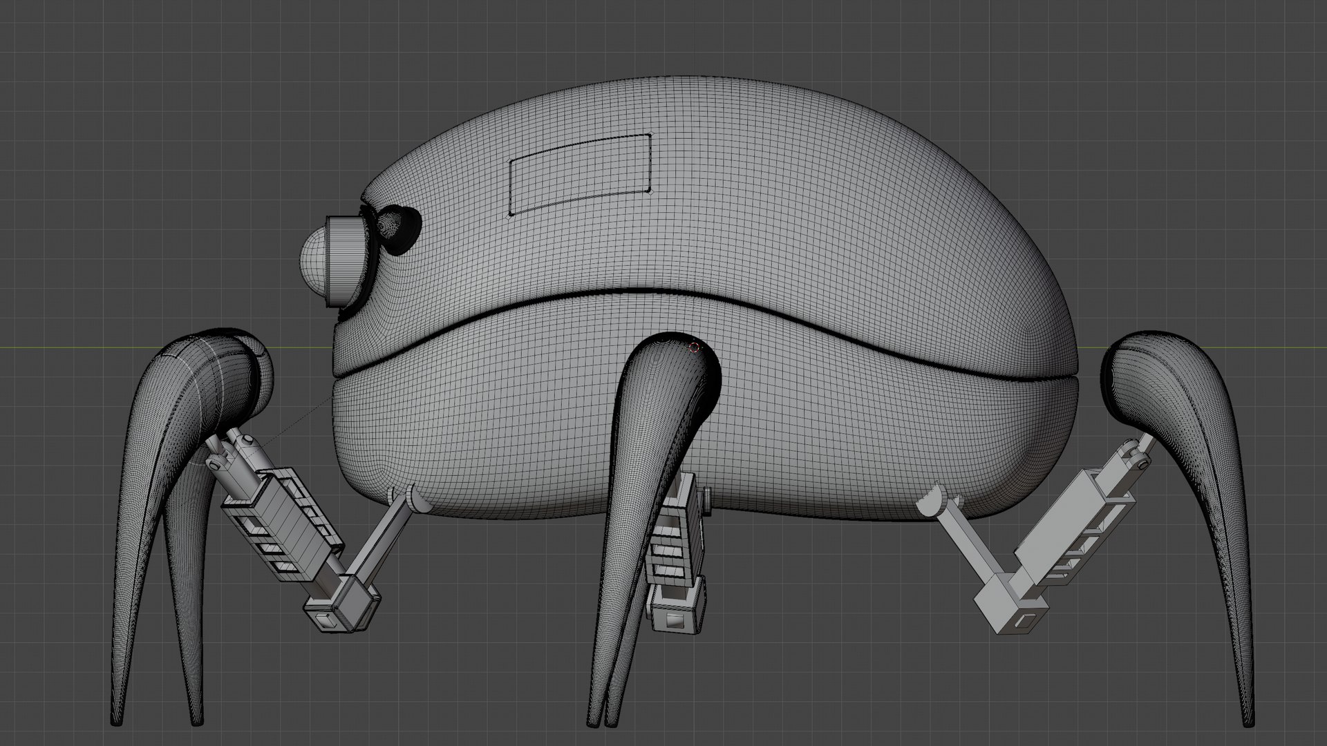 SPIDER ROBOT 3D model https://p.turbosquid.com/ts-thumb/q1/r8XH3m/B4/wireframe3/png/1784651661/1920x1080/fit_q87/518140097b5bd0a235f6274ca4a70ee15e82b169/wireframe3.jpg