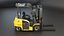 3D Used Modern Electric Forklift