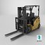 3D Used Modern Electric Forklift