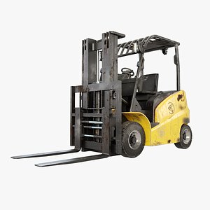 3D Used Modern Electric Forklift