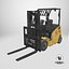 3D Used Modern Electric Forklift