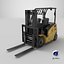 3D Used Modern Electric Forklift