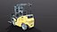 3D Used Modern Electric Forklift