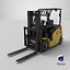 3D Used Modern Electric Forklift