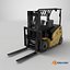 3D Used Modern Electric Forklift